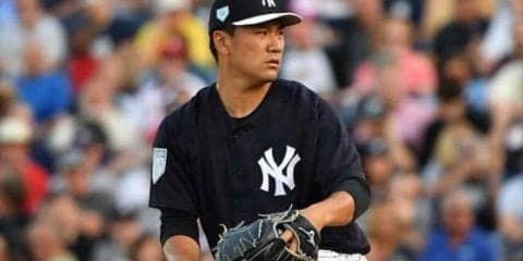 【MLB】開幕投手の田中将大は4回途中2失点　367億円男ハーパーを空振り三振斬り