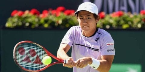 西岡、マスターズ初のベスト8ならず。ナダル、フェデラーがともに圧勝で4回戦突破