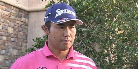 松山英樹「気分的にすごく助かった」　10mのバーディパットを沈め暫定53位