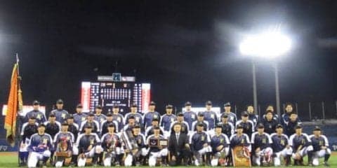 【社会人野球】日本新薬3年ぶりV、吹石監督「ほっとした」　西武榎田の弟・宏樹がMVP