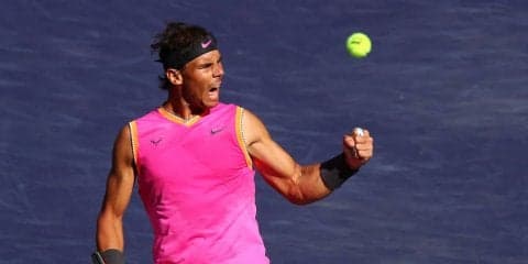 【速報】ナダル 膝を治療しつつもベスト4進出。フェデラーとの約1年5ヵ月ぶりの対戦が実現へ[ATP1000 インディアンウェルズ]