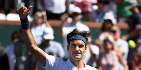 フェデラー、次戦はナダルと約1年5ヵ月ぶりに激突「ラファにたどり着いてワクワクしている」[ATP1000 インディアンウェルズ]