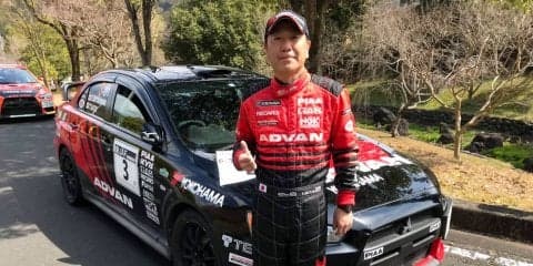 全日本ラリー新城：SS3までを終えてランサーの奴田原文雄が1.7秒差の首位