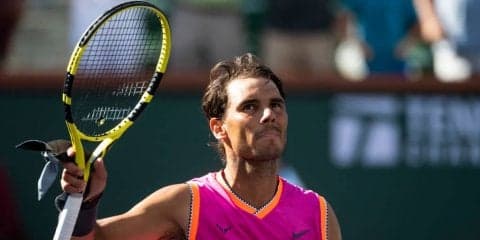 ナダル、フェデラーとの準決勝を前に膝の不安も「明日の朝起きてどうなるかは分からない」[ATP1000 インディアンウェルズ]