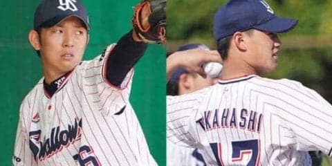 ヤクルト、ローテ候補2人に明暗　原樹理が3回7失点、高橋奎二は4回1失点