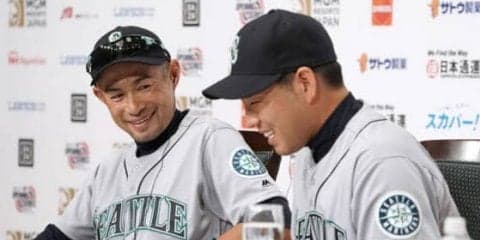 【MLB】「マジメだね」「色々教えてください…」イチロー＆菊池、“凱旋会見”一問一答
