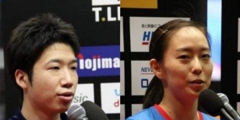 【卓球・Tリーグ】後期MVPは水谷隼と石川佳純に
