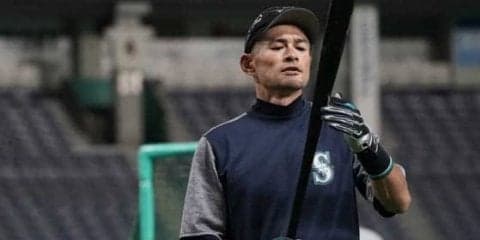 【MLB】イチロー、巨人戦に「9番右翼」スタメン　監督明言「2打席くらい立たせる」