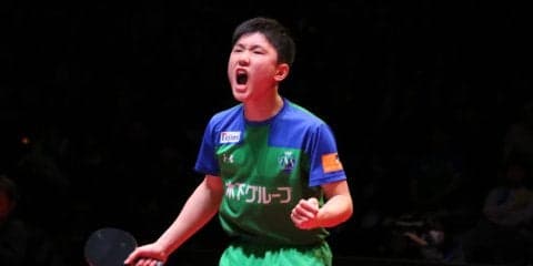 【速報】KM東京・張本が森薗下し、Tリーグ初代王者に導く