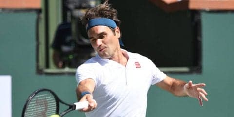 フェデラーがナダルの棄権で決勝へ。ティームは接戦制しラオニッチに初勝利