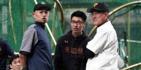 巨人坂本勇、憧れイチロー御前で豪快ソロを含む3安打3打点　マリナーズGMも熱視線