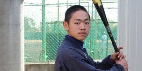 【高校野球】背番号4の二塁の強打者　履正社・池田凛が描く理想の打者像