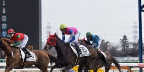 【中山8R】欽ちゃん×武豊 ジョブックコメンは3着