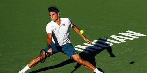 【速報】フェデラー 第2セットをティームに奪われ、決着は第3セットへもつれ込む[ATP1000 インディアンウェルズ]