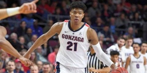 八村塁が所属するゴンザガ大、ウェストの第1シードでNCAAトーナメント出場が決定