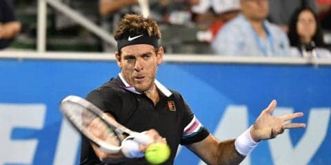 デル ポトロ 「ATP1000 マイアミ」欠場へ。デルレイビーチ以降欠場は3大会連続に