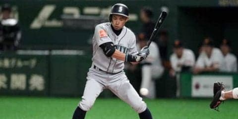 【MLB】イチロー第2打席は見逃し三振　巨人戸根のスライダーに釘付け　23打席無安打