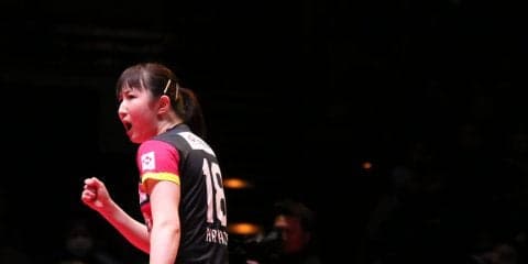 【速報・Tリーグ】早田、フルゲーム19-17の大激戦を制す　日本生命が初代女王に王手