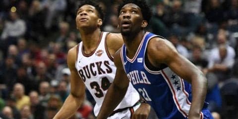 NBA史上4例目、超絶パフォーマンスを見せたエンビードとアデトクンボのデュエル