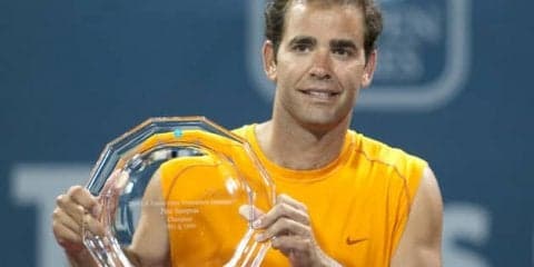 「アイドル」サンプラスを前にジョコビッチも緊張　選手たちを痺れさせるレジェンド