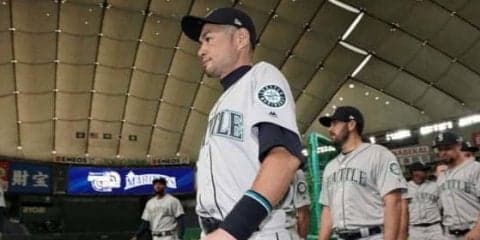 【MLB】“イチロー劇場”が開演　開幕セレモニーのスタメン発表で地鳴りのような大歓声