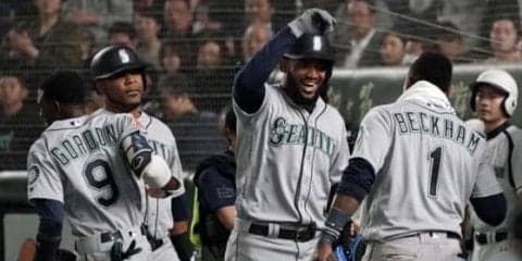【MLB】満塁弾サンタナ、自身の一発よりイチローへの拍手に感激「本当にクールだった」