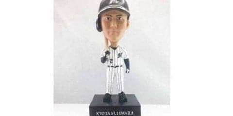 ロッテ、ドラ1藤原のメッセージが流れる音声つきフィギュア発売へ