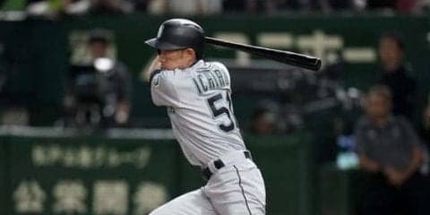 【MLB】「イチローコール」も…第2打席は痛烈な打球の二ゴロ　オープン戦から28打席ノーヒット