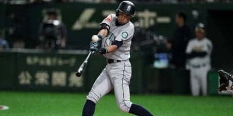 【MLB】イチロー、第1打席は三塁ファウルフライ　オープン戦から27打席連続ノーヒット