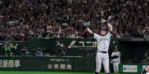 【MLB】イチロー、7回好機の第3打席は見逃し三振　この日一番の大歓声も快音響かず