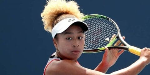 大坂まり デビュー戦勝利はならず「それでもいいプレーはできていたと思う」[マイアミ・オープン]