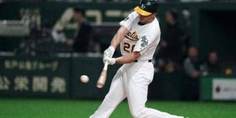 【MLB】アスレチックスの24歳大砲が右手手術…日本開幕第2戦で負傷