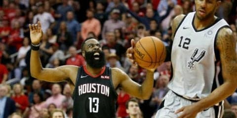 キャリアハイに並ぶ61得点、クラッチタイムで輝いたハーデンがスパーズを粉砕