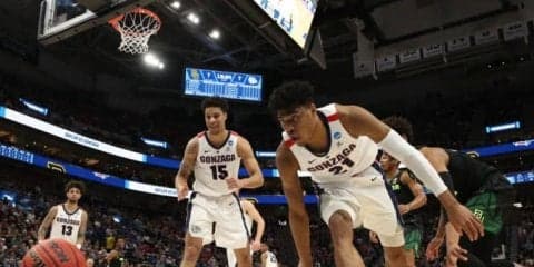 八村塁は不発もゴンザガ大は快勝、ベスト16で昨年敗れたフロリダ州立大と対戦へ