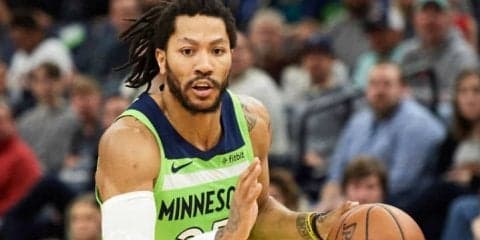 奇跡の復活を果たしたデリック・ローズ、右肘の手術を受け今シーズンが終了