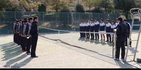 1年生ペア対決を制し、流れを引き寄せた湘南工科 男子団体準決勝【第41回全国選抜高校テニス大会】