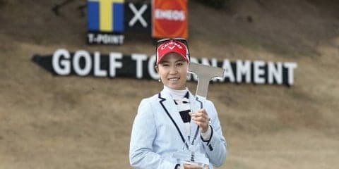 上田桃子「自分の本能を一番大事に、自分の引き出しからどうにかゴルフを」 痛みに耐えて掴んだ1年半ぶりの勝利