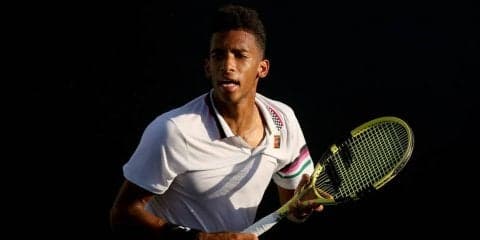 18歳のオジェ アリアシムがベスト8進出。第17シードのバシラシビリをストレート撃破[ATP1000 マイアミ]