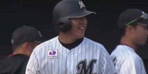 ロッテ2年目安田が1軍昇格アピール弾！　2軍戦で逆転サヨナラ2ラン