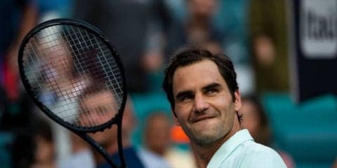 フェデラー 快勝でベスト8入り。18歳オジェ アリアシムが初のマスターズベスト4進出