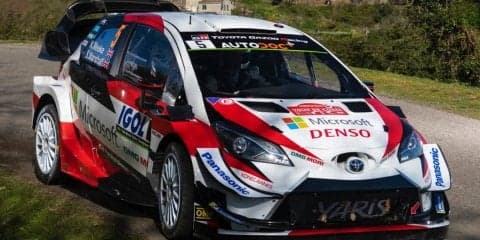 WRCフランス：ツール・ド・コルスのシェイクダウンはミークがトップ