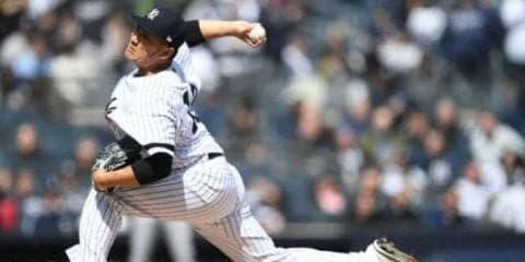 【MLB】田中将大、4回に味方失策絡んで1失点も3点リード　2回先頭から8者連続凡退