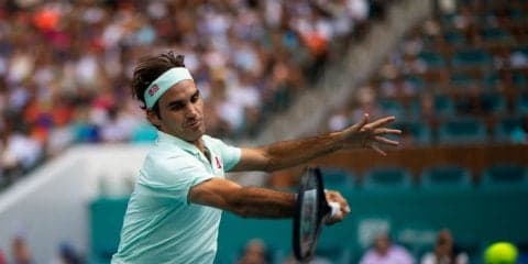 【速報】フェデラーが27分で第1セットを先取。第6シードアンダーソンとの準々決勝[ATP1000 マイアミ]