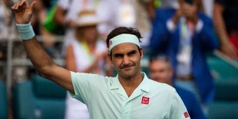 【速報】フェデラーがベスト4進出。アンダーソンをストレートで圧倒[ATP1000 マイアミ]