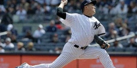 【MLB】田中将大、ブロンクス・ボンバーズに感謝「苦しい投球でしたが、心強い援護」