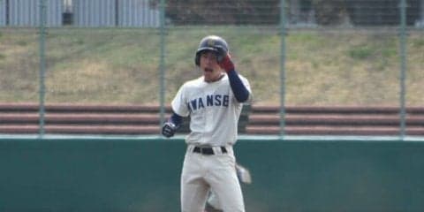 【準硬式野球部】　立命大に連敗で２勝２敗