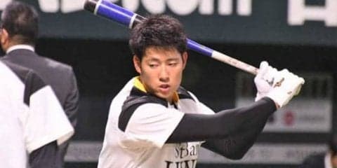 OP戦不振、背中の張りもどこ吹く風　鷹・上林、先発起用に応える「積極的にいった」