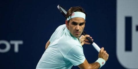 【速報】フェデラーが第1セットを先取。シャポバロフとの準決勝[ATP1000 マイアミ]