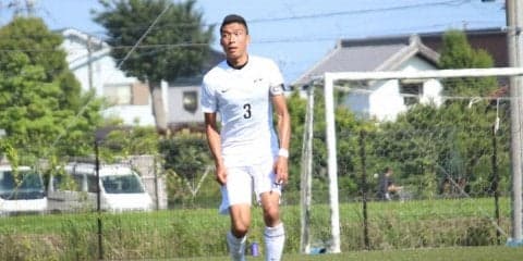 【サッカー部】　加藤、関東２部５位導いた“オレ流”