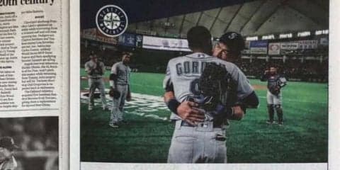 【MLB】イチローへの感動的な広告掲載、ゴードンへの称賛の声やまず「一流の行動」